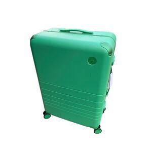 NIB Simon Miller Monos Jungle Green Medium Hybrid Check-In Suitcase Luxury